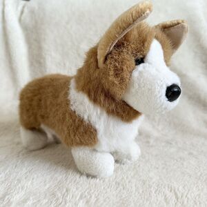 Douglas Louie Welsh Corgi Puppy Dog Plush 10" Stuffed Cuddle Toy Realistic